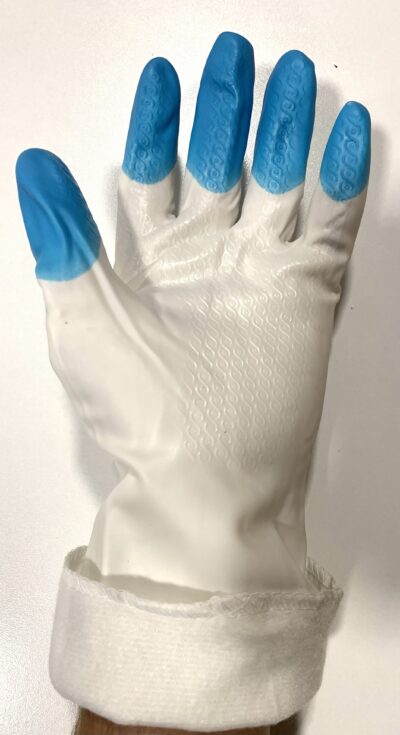 Утепленные гелиевые перчатки для уборки